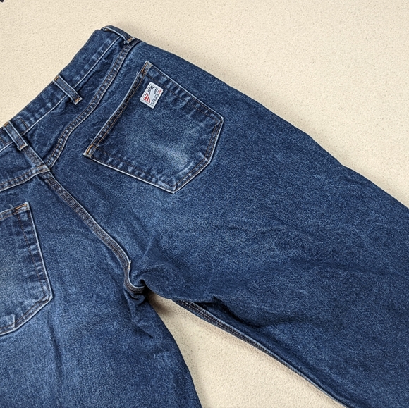 Tyndale FR Fire Resistant Dark Wash Jeans 23 CAL CAT 2 NFPA 2112 Mens Size 35x29 - Picture 13 of 16
